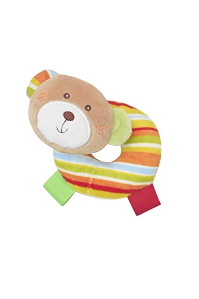 LORELLİ Jucarie de plus Lorelli, gogoasa cu cap de ursulet, 11 cm, zornaitoare, 0 luni+