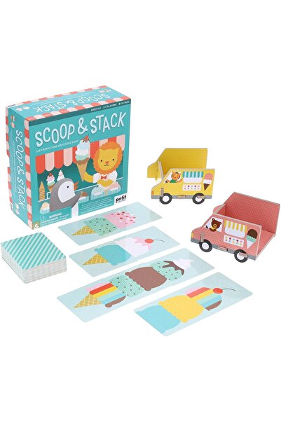 Petit Collage Joc logic de potrivire. Scoop & Stack