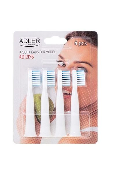 adler Set replacement heads for AD 2175 toothbrush - 4 pcs