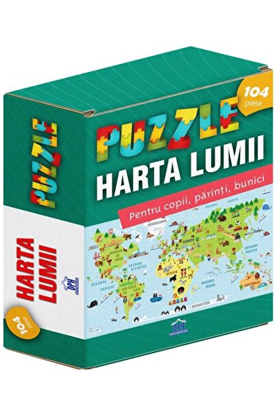 Didactica Publishing House Puzzle Harta Lumii
