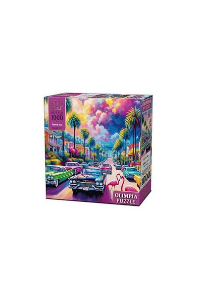 Ks Games Beverly Hills Olimpia Puzzle 1000 Pieces 15001