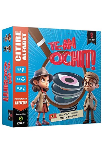 Tiki-Tan Games Te-am Ochit! Citire alfabet