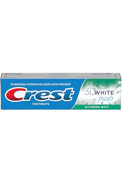 CREST 3D White Extreme Mint, Enamel Safe Toothpaste, 125 Ml