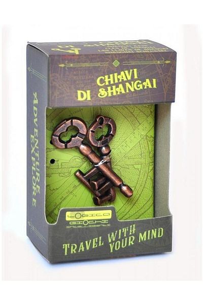 LOGICA GIOCHI Puzzle metallic Shanghai Keys