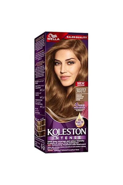 Koleston Maxi صبغة شعر ويلا كولستون المكثفة 307/17 شوكولاتة فاتحة