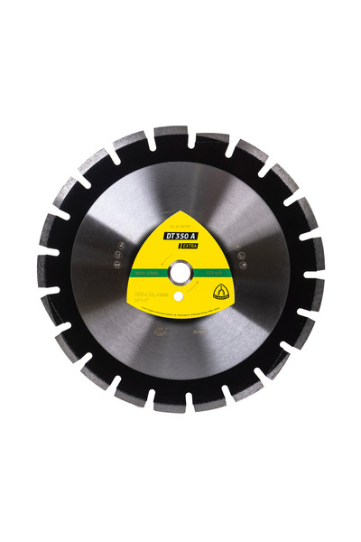KLİNGSPOR Disc diamantat de tăiere DT 350A Extra, 350x25.4mm, 21 segmente EXT337730