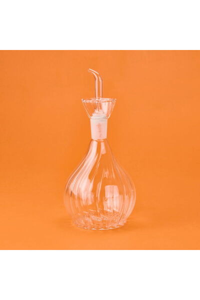 MİEN Glass Oil Pot - 1 Lt - Gray