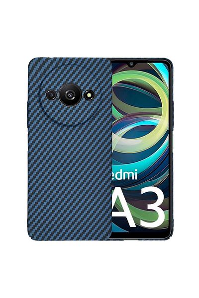 Tim High Protection Case for Xiaomi Elegant Rubymi A3, Hard Plastic, Cyan