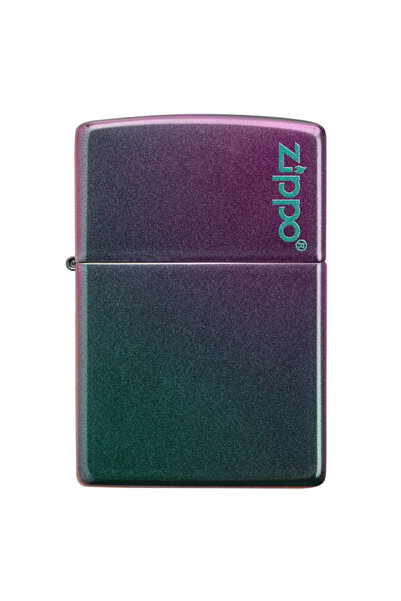 Zippo Classic Iridescent Logo Rectangular Windproof Lighter