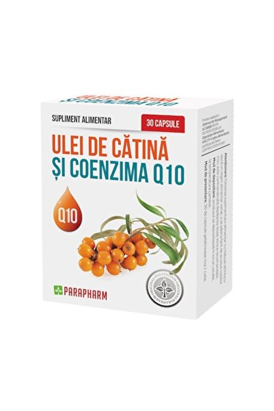 Parapharm Ulei de Catina si Coenzima Q10, Parapharm, 30 capsule