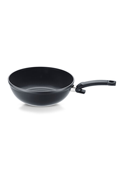 Fissler Ceratal Orbit Black Wok Pan 30 cm