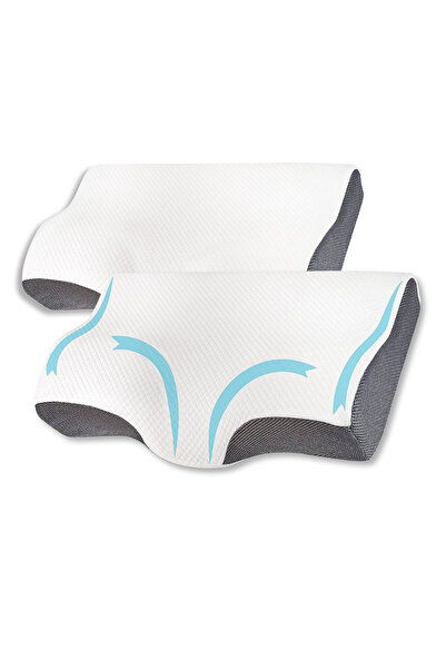 Suporto Set de 2 perne cervicale din spumă cu memorie Suporto®️ 60 x 34 x 11/...