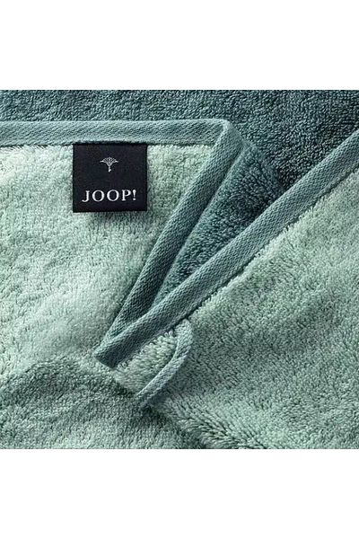 JOOP! Bath towel, 50x100 cm, JOOP!, 100% cotton, Doubleface collection, turquoise