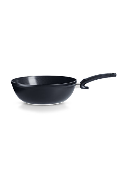 Fissler Ceratal Orbit Black Wok Pan 30 cm