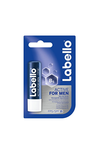 LABELLO Active Lip Balm For Men, 4.8g