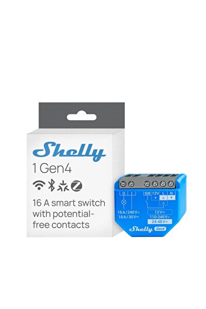 Shelly 1 Gen4 Akıllı Röle