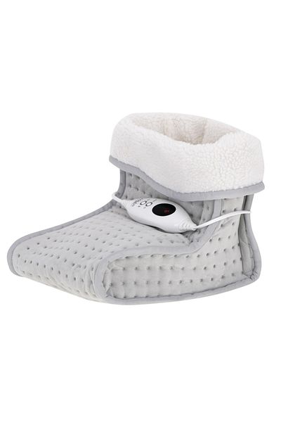 adler Foot Warmer with Remote Control, 6 Heating Levels, Timer, Soft Material, Gray