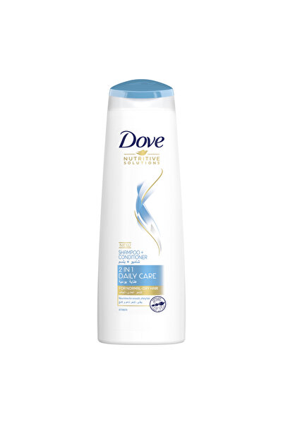 Dove شامبو وبلسم للعناية اليومية، 2 في 1، 400 مل