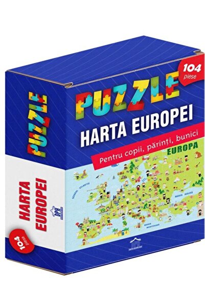 Didactica Publishing House European Harta Puzzles