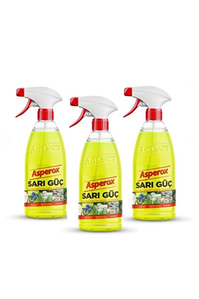 ASPEROX Sarı Güç X3 Yağ Çözücü | Mutfak Temizleyici | Ocak Fırın Davlumbaz