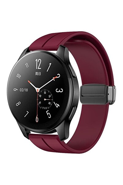 General Store Curea de ceas magnetică din silicon, reglabilă, SA&SO General Store®, compatibilă cu Huawei Watch GT 2