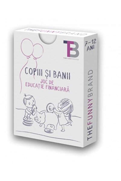 The funny brand Copiii si banii. Joc de educatie financiara 7-12 a