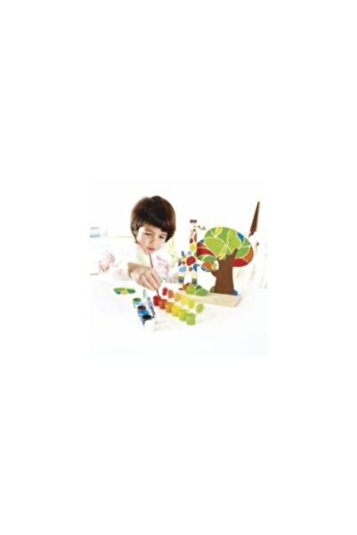 Hape Toys Hape - Prietenii junglei. Picteaza si joaca-te