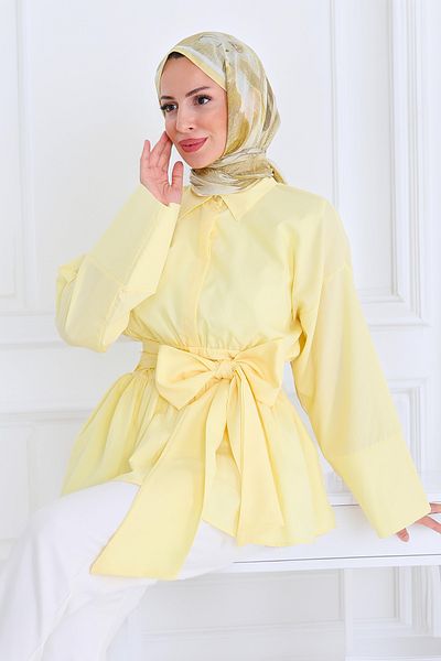 TOFİSA Waist Tunic Sari - 27550