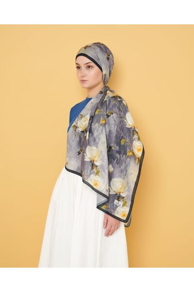 LEİLA SCARF Soft Cotton Shawl