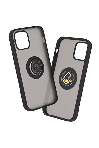 Modo Θήκη συμβατή με iPhone 12/12 Pro, Τέλεια λαβή, D596, Πλαστική, Μαύρη από...