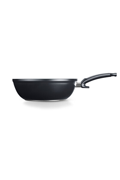 Fissler Ceratal Orbit Black Wok Pan 30 cm