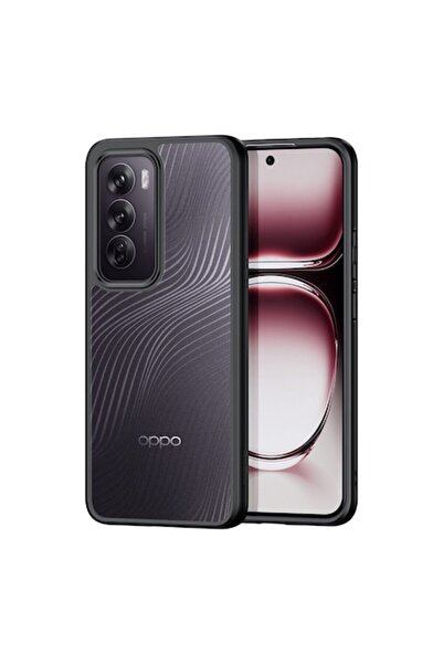 Evia Case for Oppo Reno12 - Dux Ducis Aimo Series, D69, Polyurethane, Black