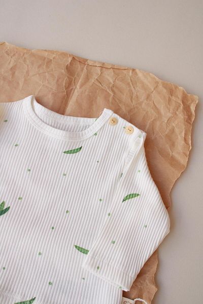 Oh La La Koala For Little Ones Pea Patterned Top