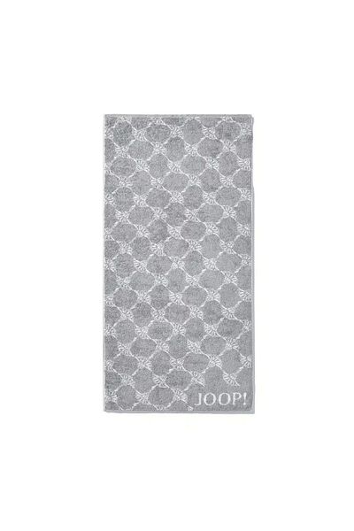 JOOP! Bath towel, 50x100 cm, JOOP!, 100% cotton, Cornflower collection, gray