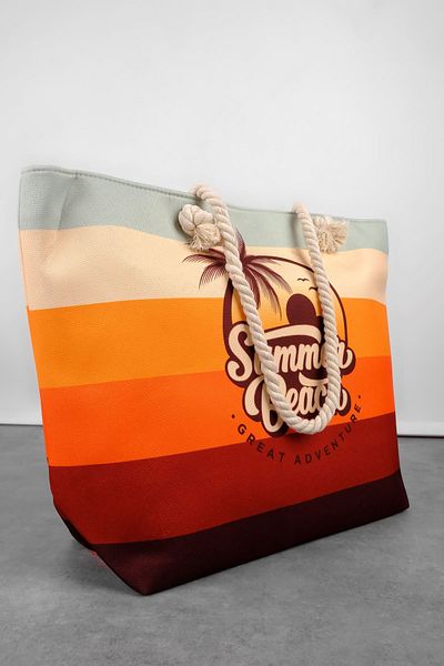 Lal Shoes & Bags Elissa Women's Beach Bag-Orange