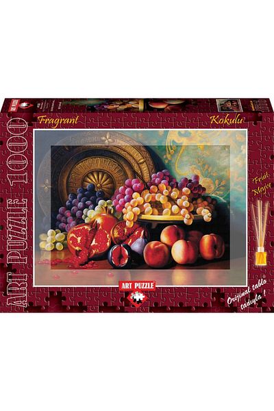 Heidi Puzzle 1000 p.Parfumat Figs, pomegranates and brass plate-GE