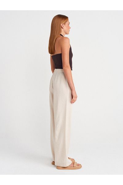 Dilvin 72159 Pajama Pants-Ecru