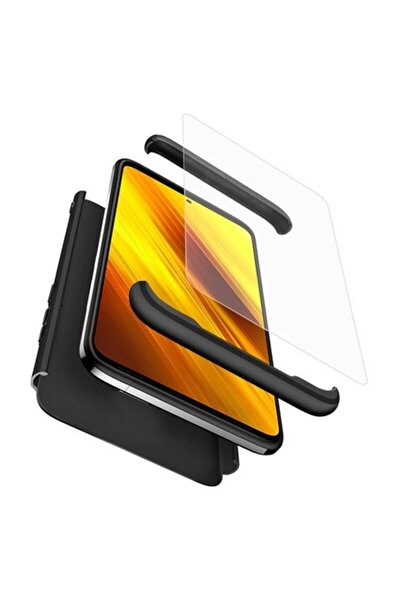 OEM Husă de protecție pentru Xiaomi Poco X3/Poco X3 NFC/Poco X3 Pro + protecție ecran, potrivire precisă, neagră