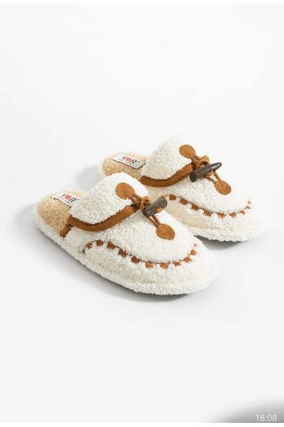 StWenn Women's House Slippers Plush Slippers Dowry and Bundle Slippers No Sound Thick Sole