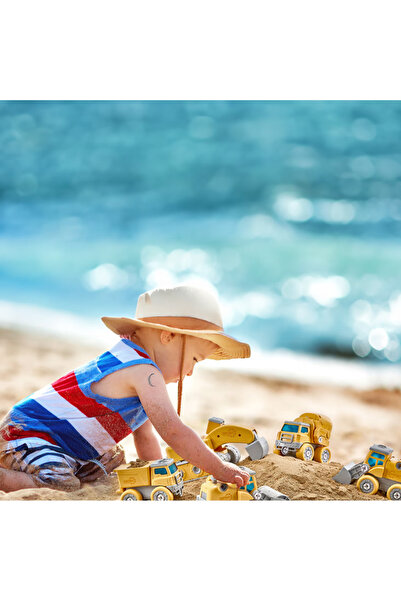 LUDIRO 5-in-1 Transforming Dinosaur with STEM Construction Vehicles, Sounds and Lights