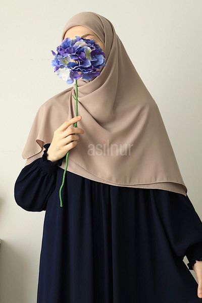 ASİLNUR Vera Large Size Scarf 120X120 Stone