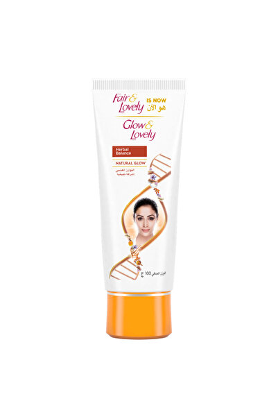 Glow & Lovely كريم التوازن العشبي للوجه، 100 غرام
