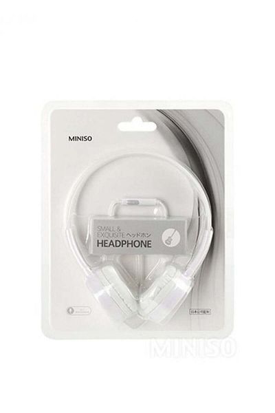 Miniso Cute Headphone (White)