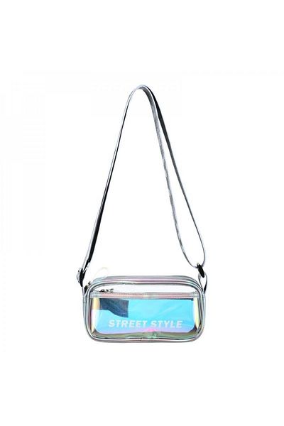 Miniso Transparent Jelly Bag (Grey)