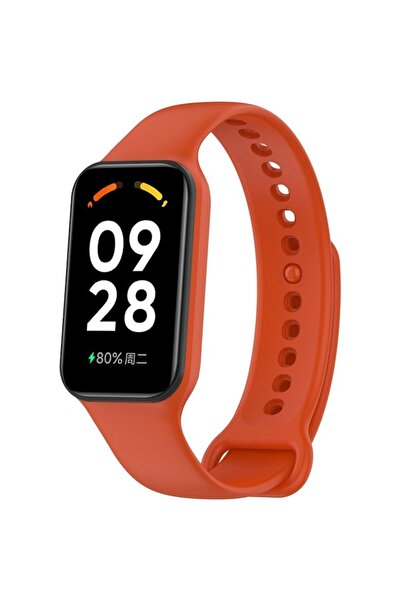 General Store Curea compatibilă cu Xiaomi Mi Band 8 Active, SA&SO General Store®, silicon, portocaliu