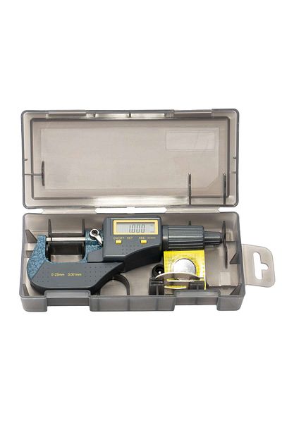 Z-Tools Digital micrometer with 0.001 division, capacity 0-25mm / ZTS 5472