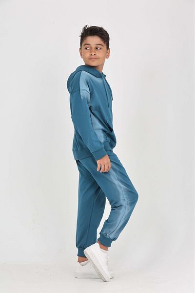 Toontoy Boy's Saturday Printed Tracksuit Set