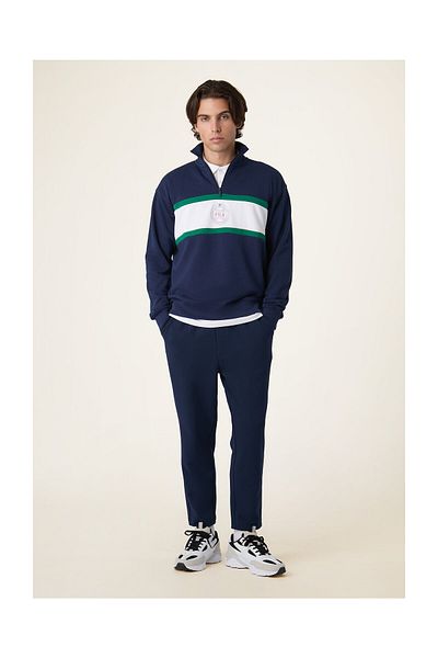 Fila PARELLA luźna bluza z półzamkiem