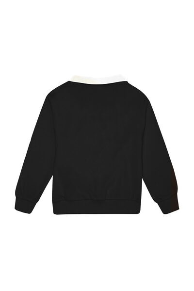 Fila Pravidelná grafická polo mikina PRAROLO