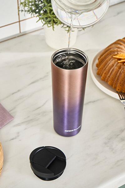 Karaca Violet New Çelik Sızdırmaz Termos 500 Ml